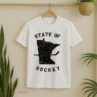 Minnesota State Of Hockey T-Shirt thumb 2