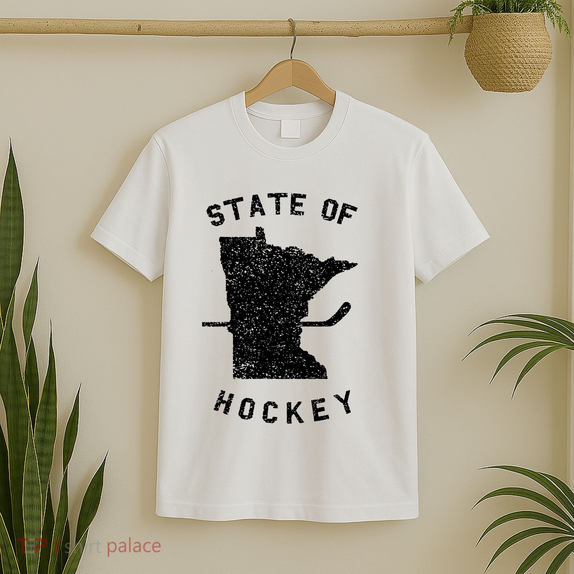Minnesota State Of Hockey T-Shirt
