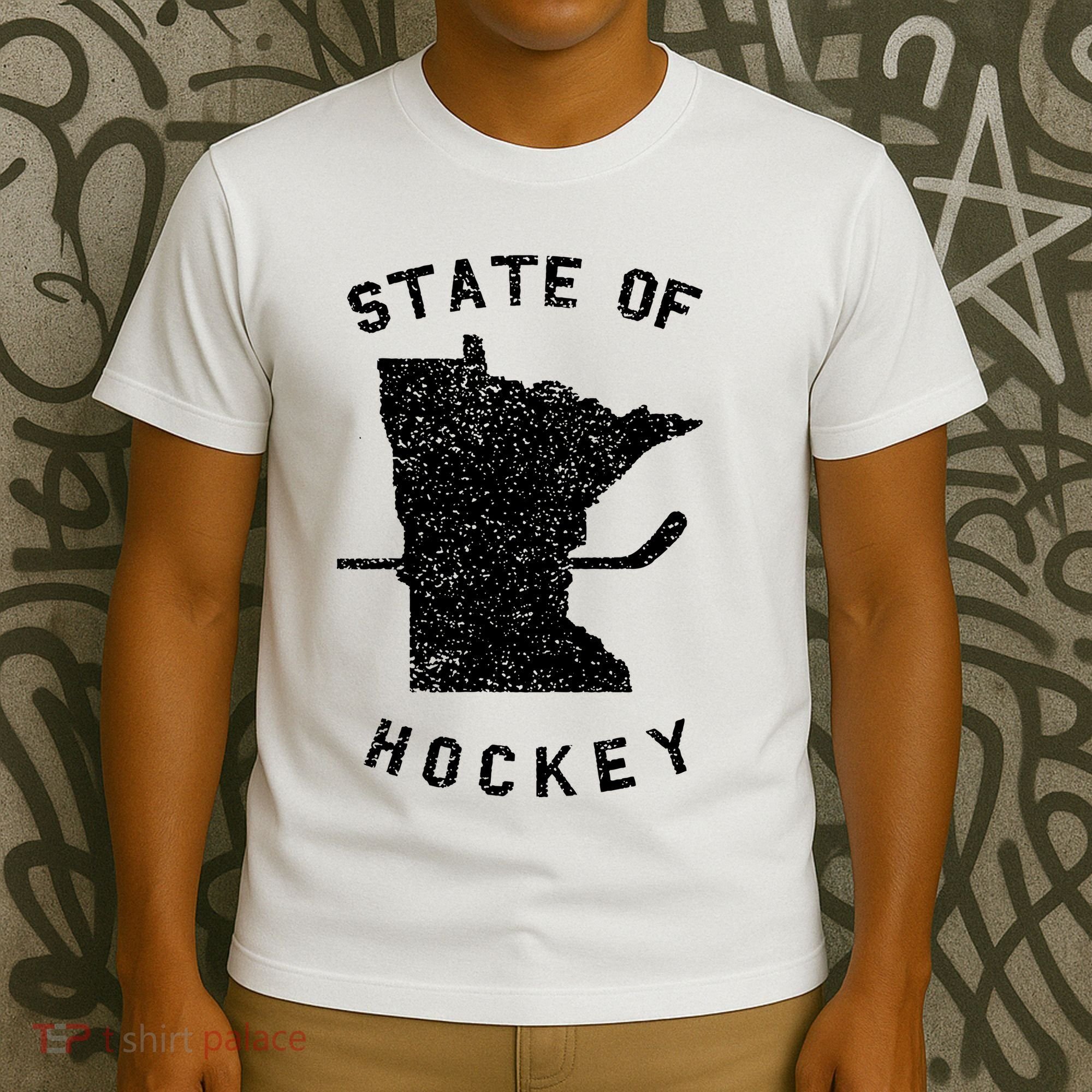 Minnesota State Of Hockey T-Shirt