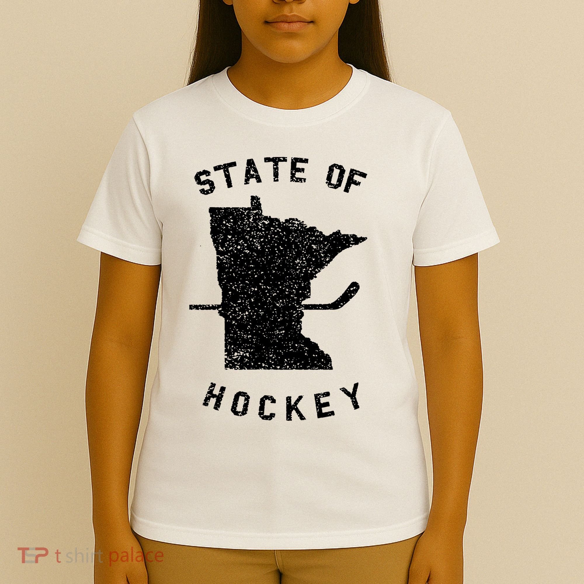 Minnesota State Of Hockey T-Shirt