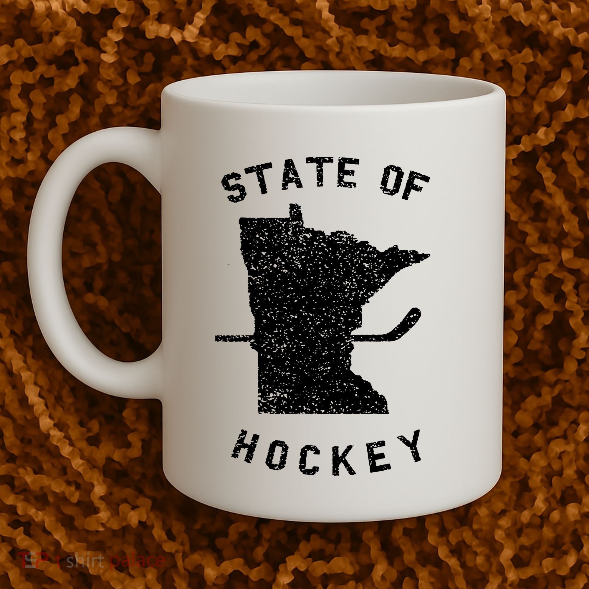 Minnesota State Of Hockey Coffee Mug