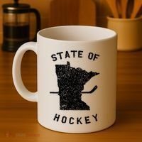 Minnesota State Of Hockey Coffee Mug thumb 4