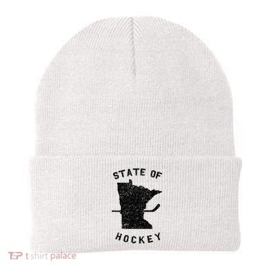 Minnesota State Of Hockey Beanie