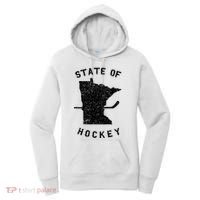 Minnesota State Of Hockey Women's Hoodie thumb 0
