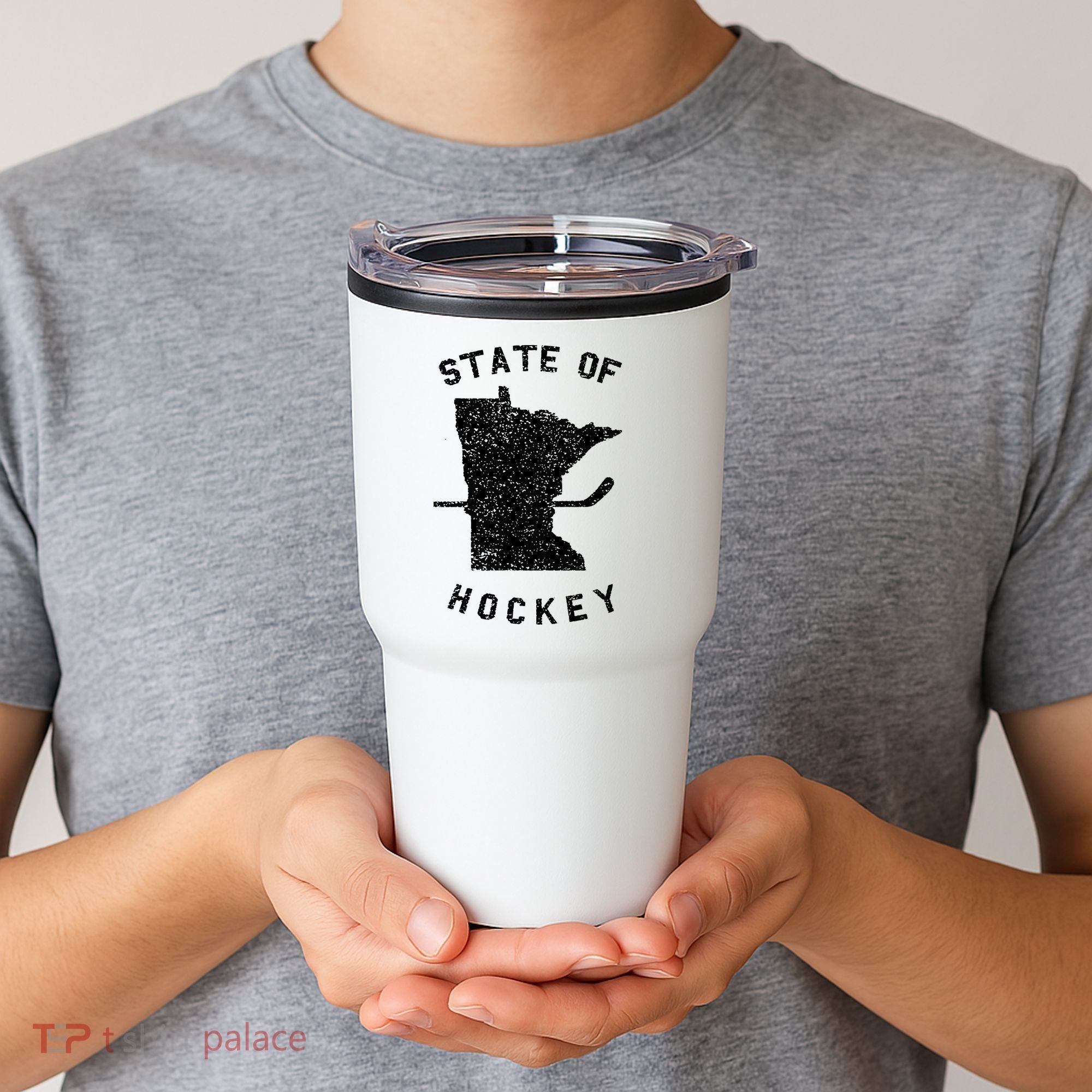 Minnesota State Of Hockey Tumbler