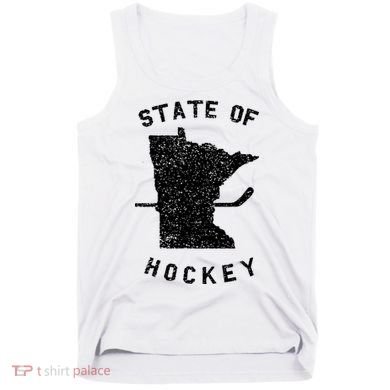 Minnesota State Of Hockey Tank Top