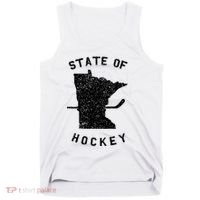 Minnesota State Of Hockey Tank Top thumb 0