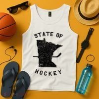 Minnesota State Of Hockey Tank Top thumb 4
