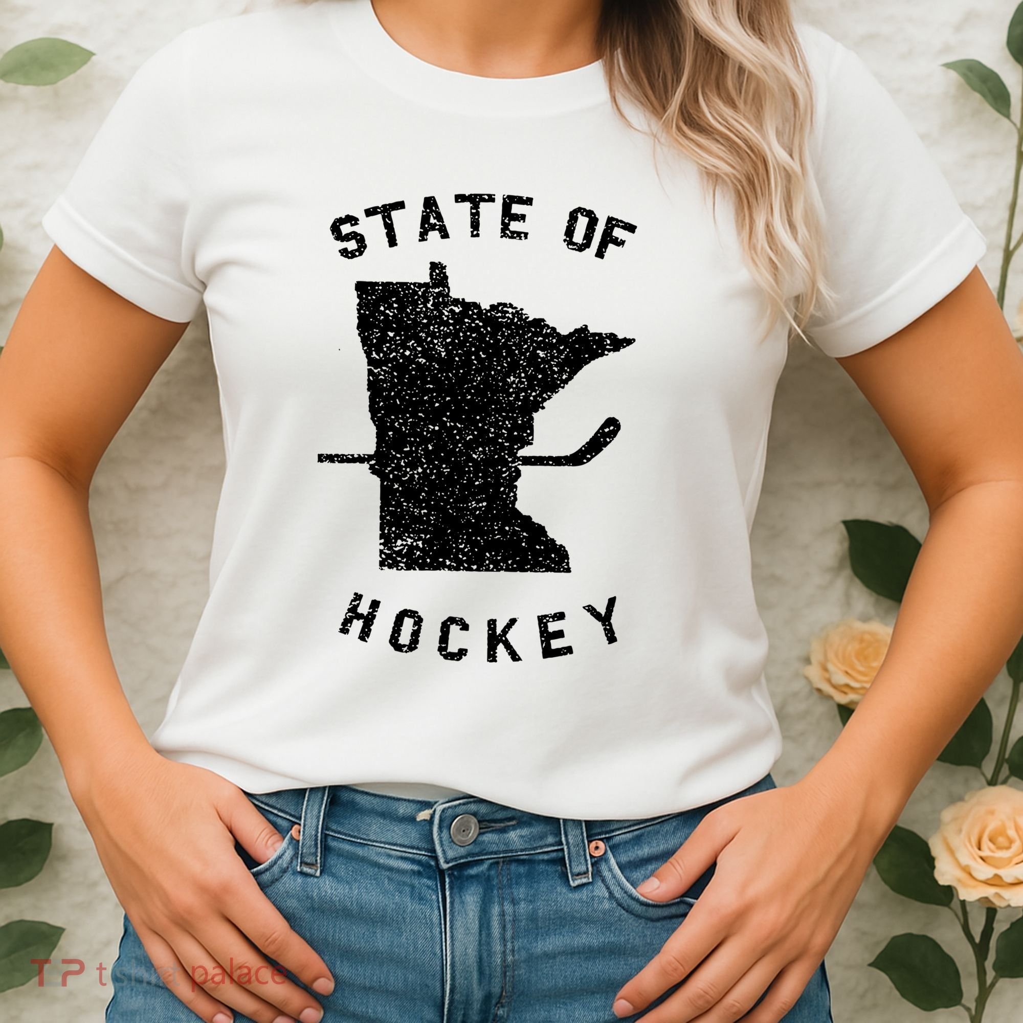 Minnesota State Of Hockey Women's T-Shirt
