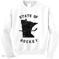 Minnesota State Of Hockey Kids Sweatshirt thumb 0