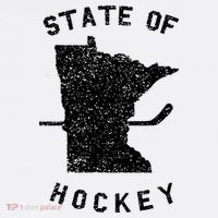 Minnesota State Of Hockey Kids Sweatshirt thumb 2
