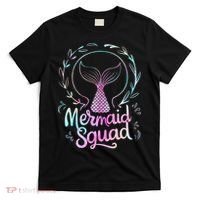 Mermaid Squad Of The Birthday Mermaid T-Shirt thumb 0