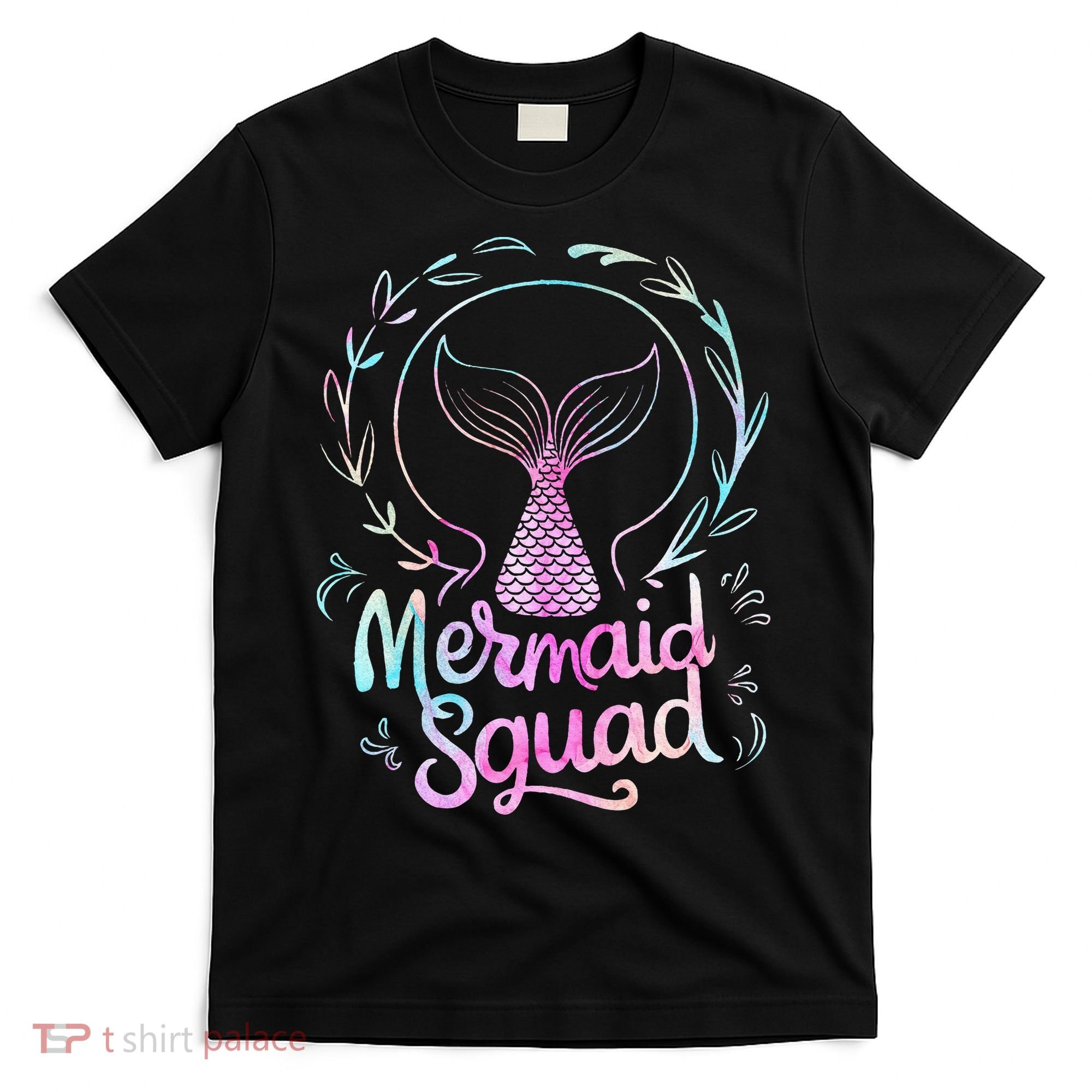 Mermaid Squad Of The Birthday Mermaid T-Shirt