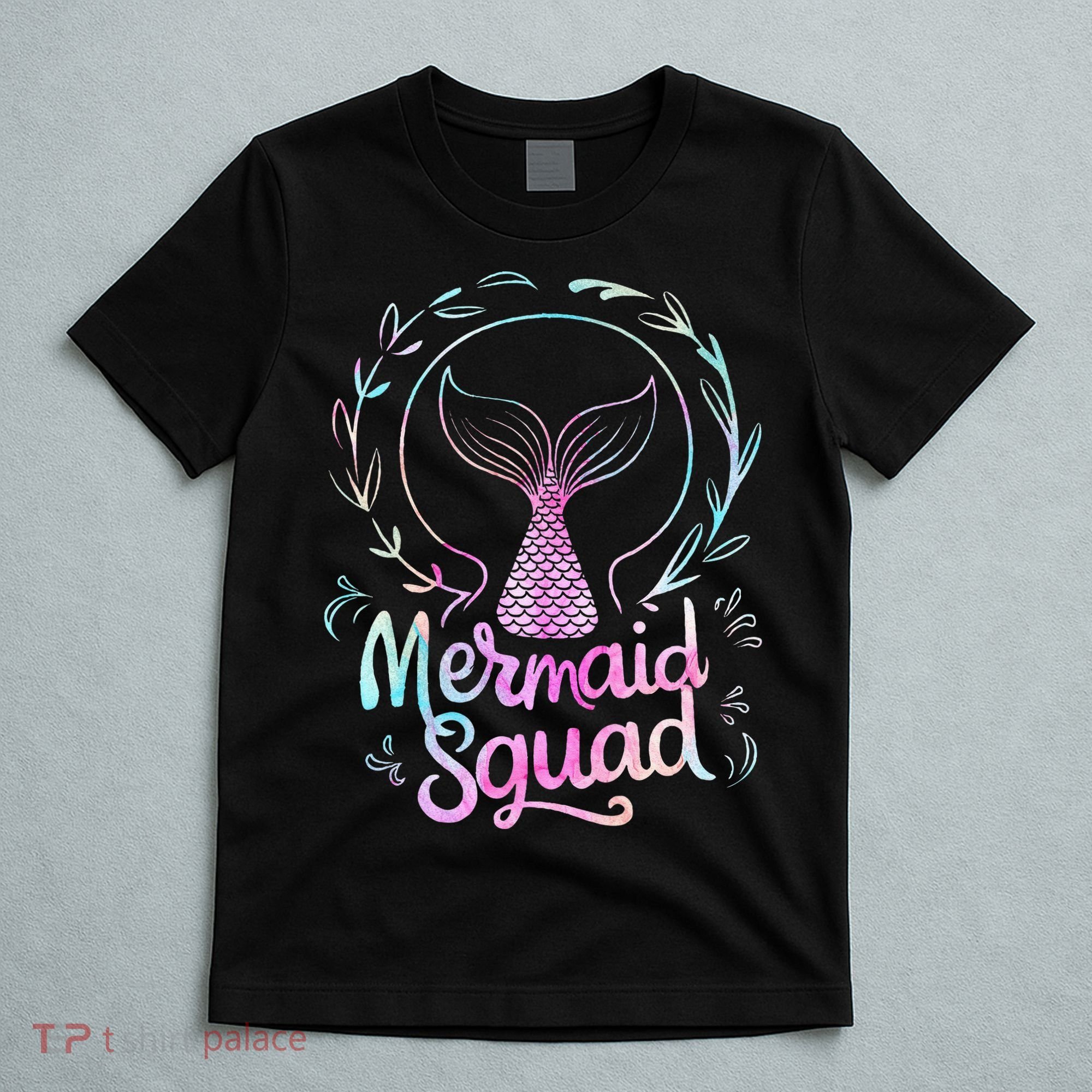 Mermaid Squad Of The Birthday Mermaid T-Shirt