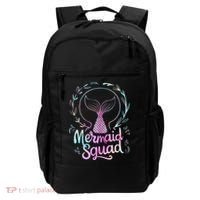 Mermaid Squad Of The Birthday Mermaid Backpack thumb 0