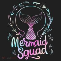 Mermaid Squad Of The Birthday Mermaid Beanie thumb 2