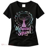Mermaid Squad Of The Birthday Mermaid Women's T-Shirt thumb 0