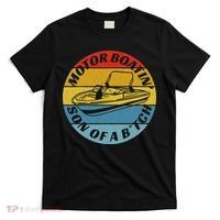 Motorboatin Son Of A Btch Funny Motorboating T-Shirt thumb 0
