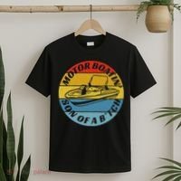 Motorboatin Son Of A Btch Funny Motorboating T-Shirt thumb 2