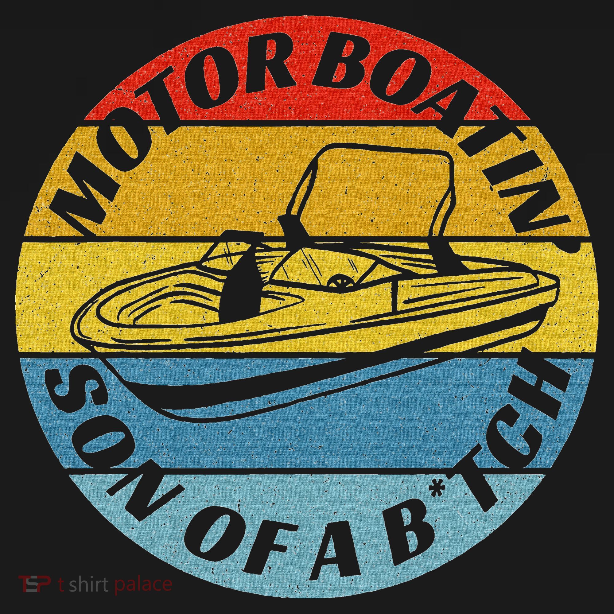 Motorboatin Son Of A Btch Funny Motorboating Women's Hoodie