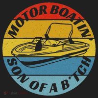 Motorboatin Son Of A Btch Funny Motorboating Hat thumb 2