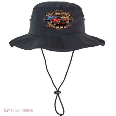 Main Street Of Muscle Woodward Ave 2026 Front & Back Bucket Hat