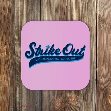 Mariners Strike Out Colorectal Cancer Day Coaster