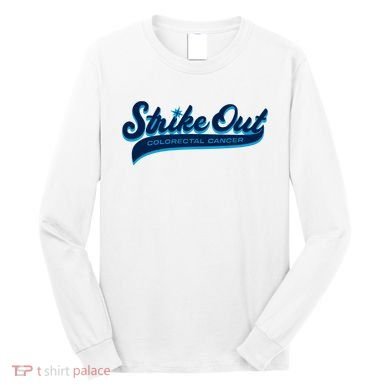 Mariners Strike Out Colorectal Cancer Day Long Sleeve Shirt