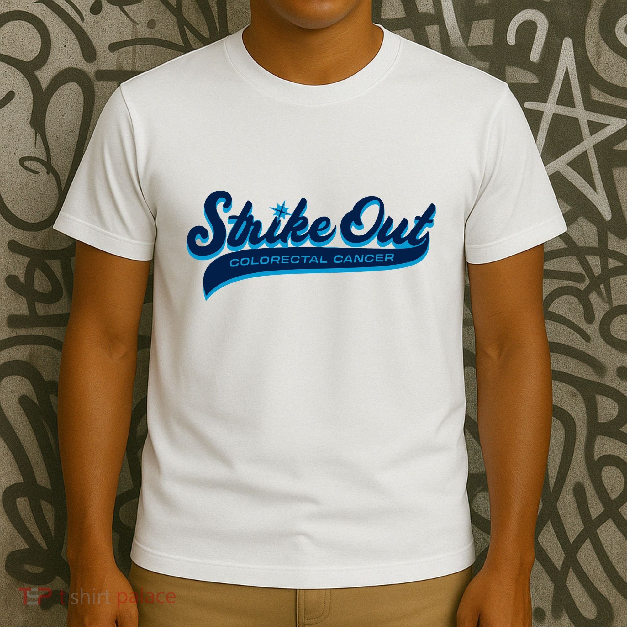 Mariners Strike Out Colorectal Cancer Day T-Shirt