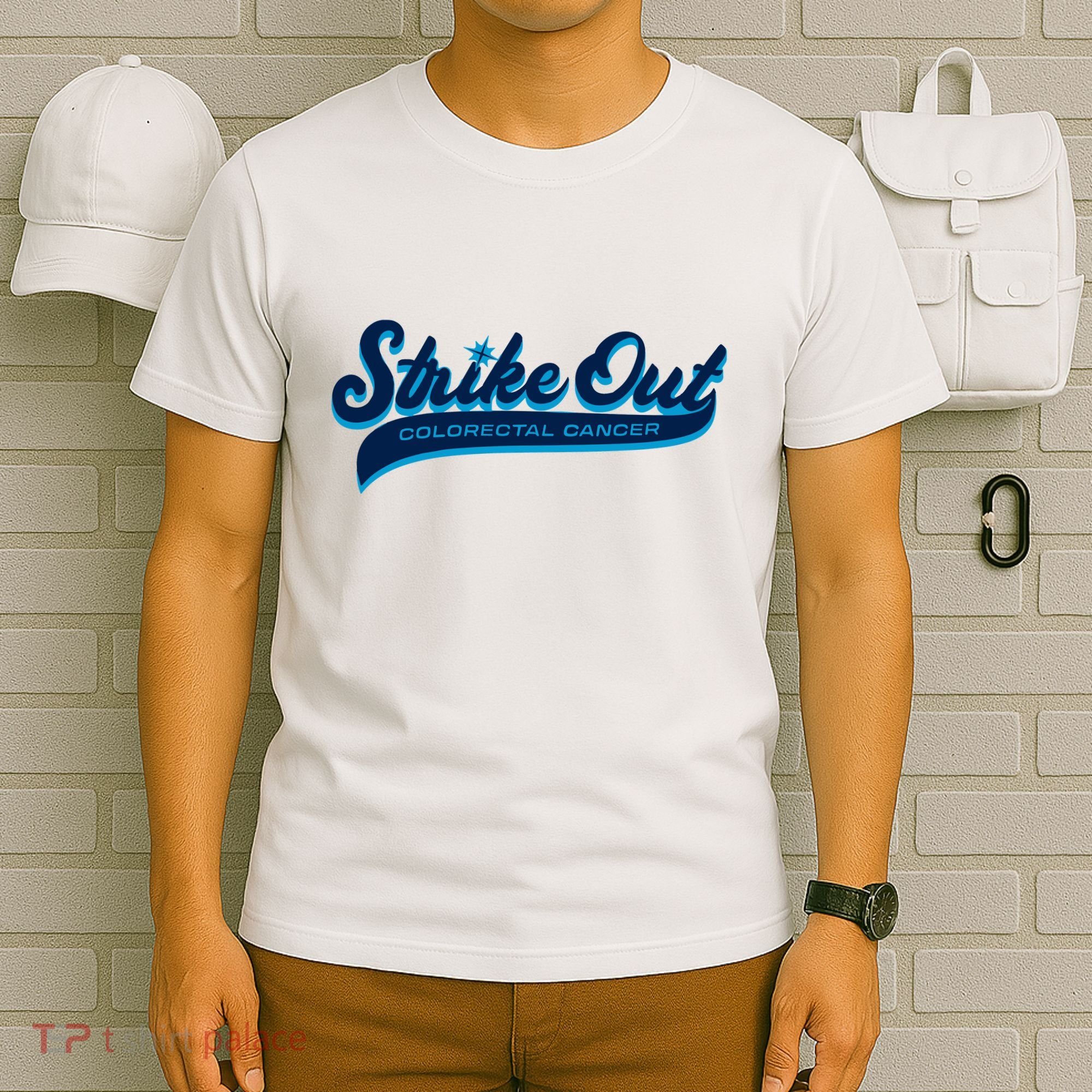 Mariners Strike Out Colorectal Cancer Day T-Shirt