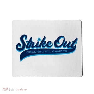 Mariners Strike Out Colorectal Cancer Day Mousepad