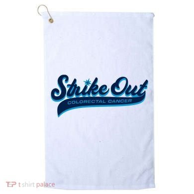 Mariners Strike Out Colorectal Cancer Day Golf Towel
