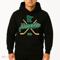 Minnesota State Of Hockey Hoodie thumb 2