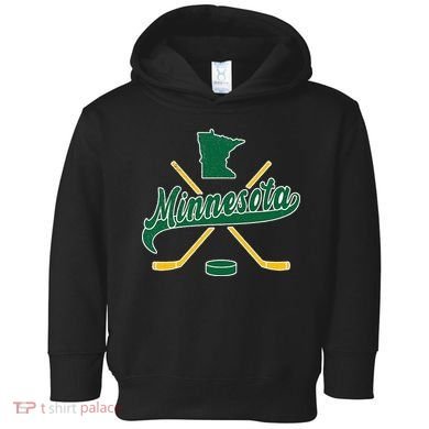 Minnesota State Of Hockey Toddler Hoodie