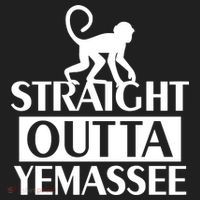 Monkey Straight Outta Yemassee Women's Sweatshirt thumb 2