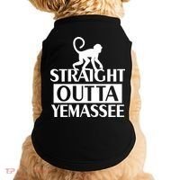 Monkey Straight Outta Yemassee Doggie Tank thumb 0