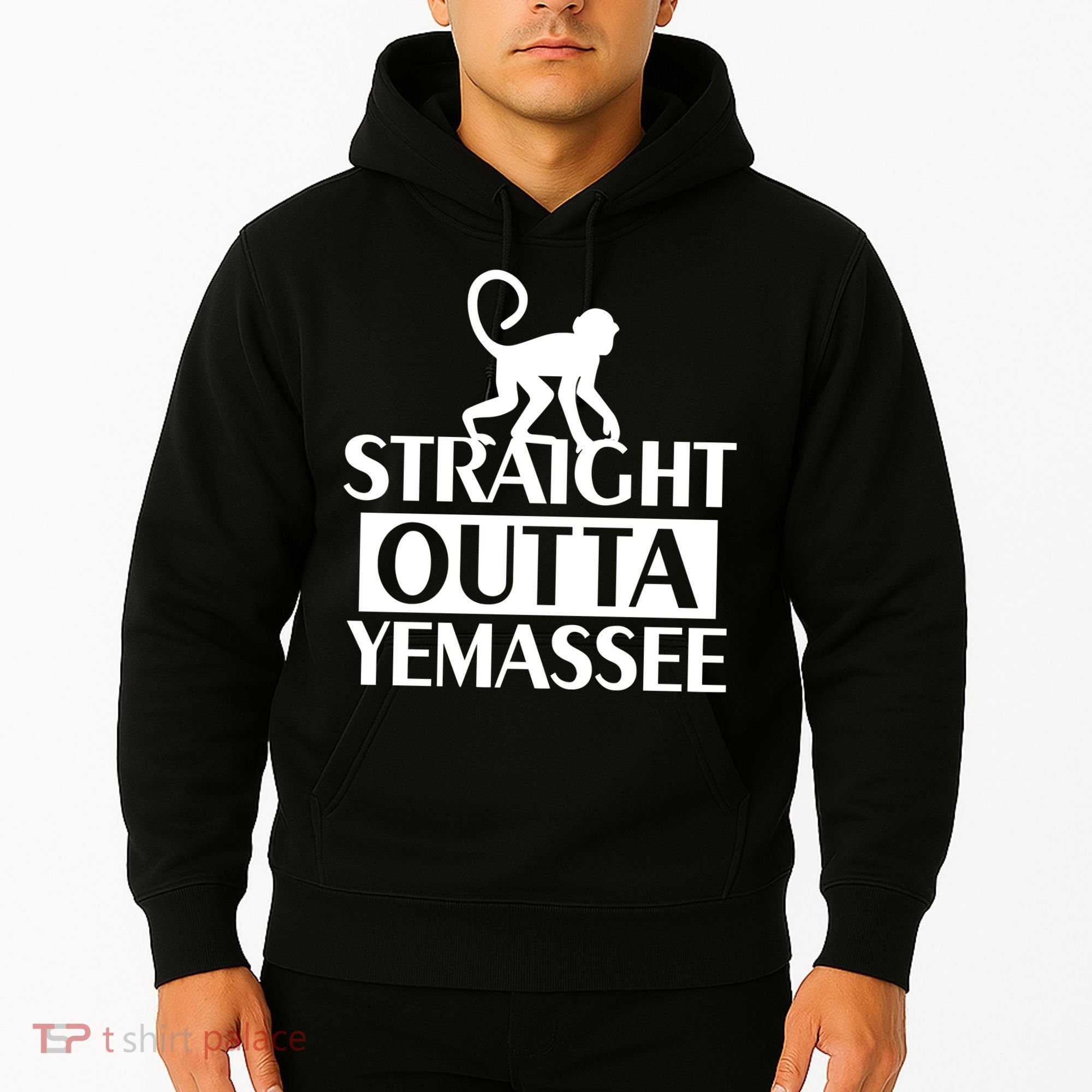 Monkey Straight Outta Yemassee Hoodie