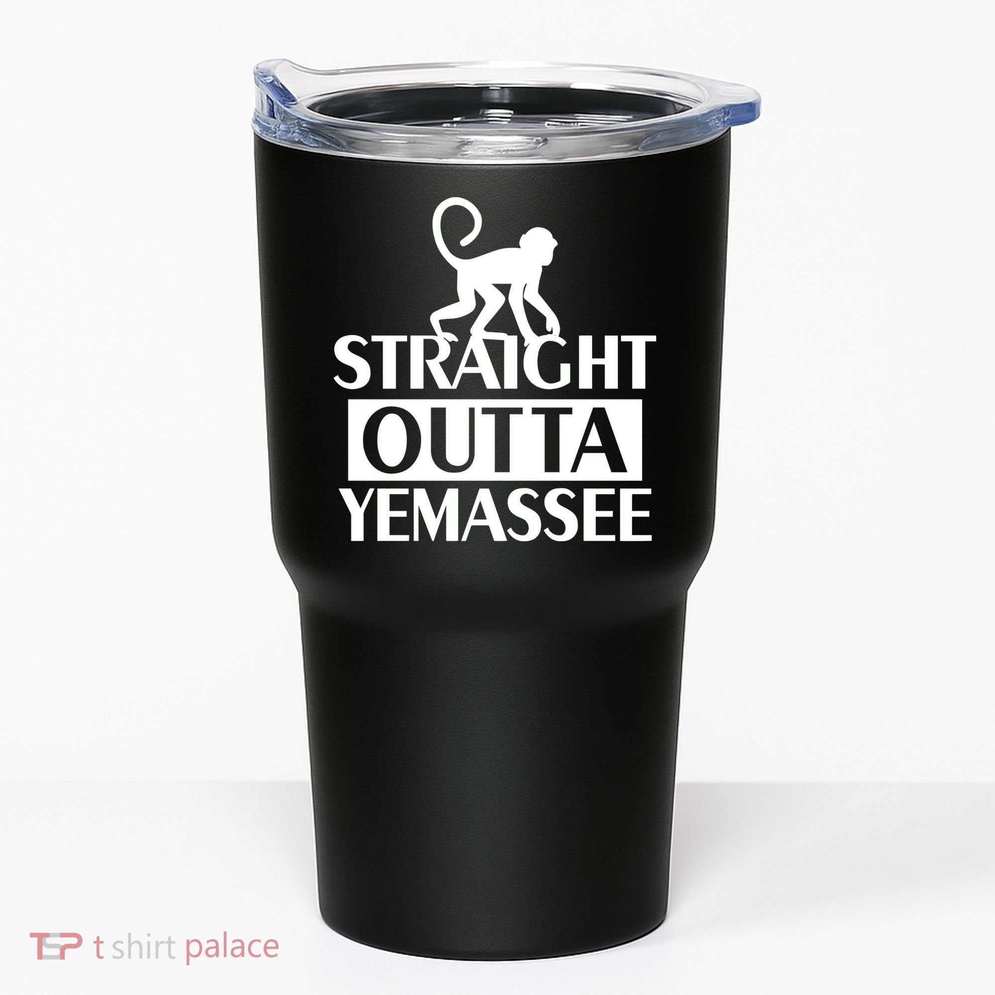 Monkey Straight Outta Yemassee Tumbler