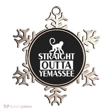 Monkey Straight Outta Yemassee Ornament