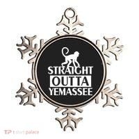 Monkey Straight Outta Yemassee Ornament thumb 0