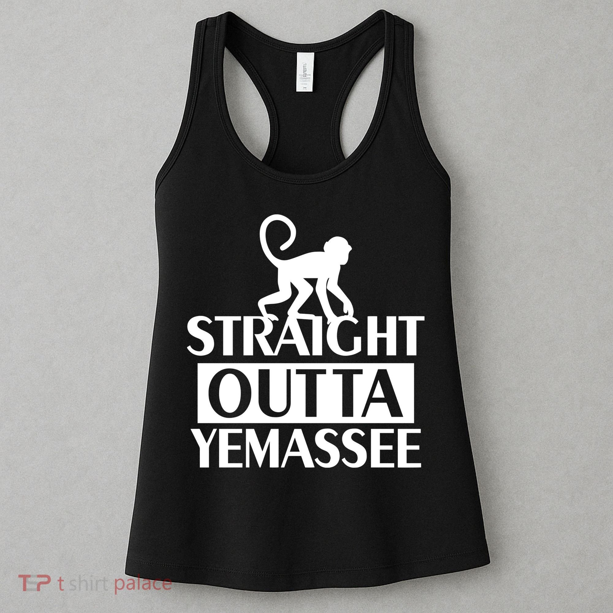 Monkey Straight Outta Yemassee Women's Tank Top