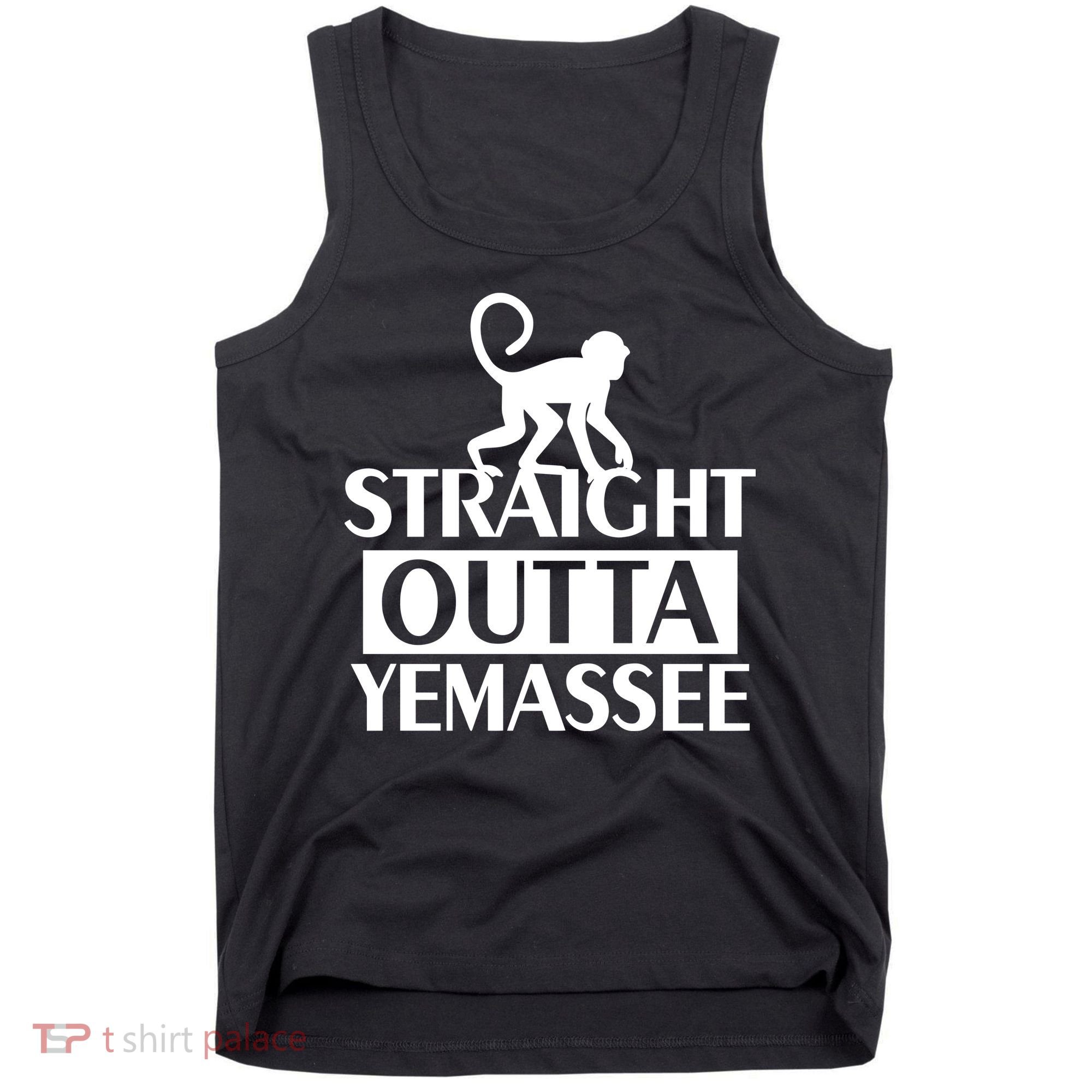 Monkey Straight Outta Yemassee Tank Top