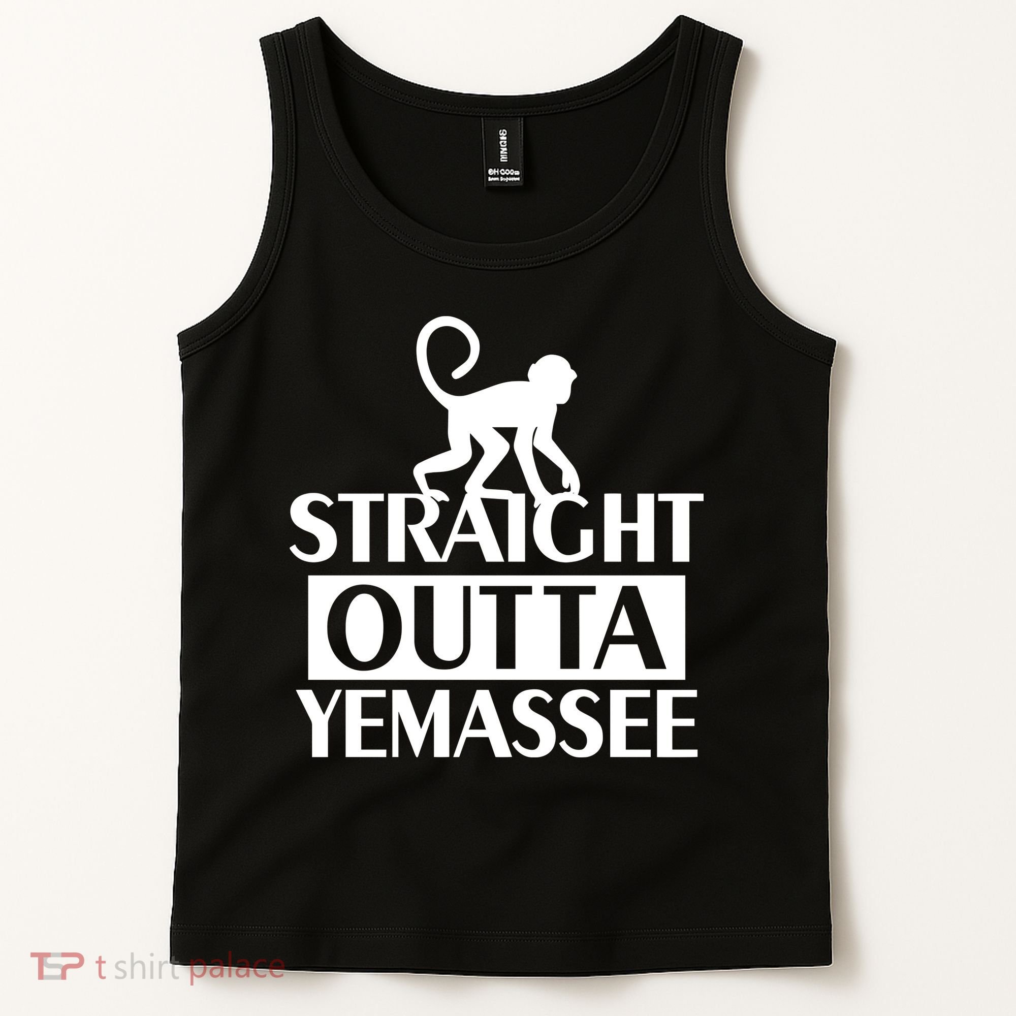 Monkey Straight Outta Yemassee Tank Top
