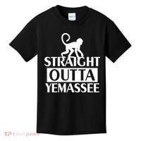 Monkey Straight Outta Yemassee Kids T-Shirt thumb 0