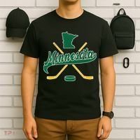Minnesota State Of Hockey T-Shirt thumb 6