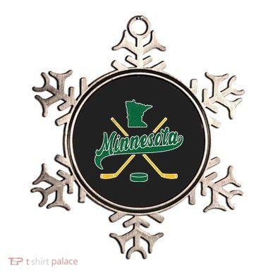 Minnesota State Of Hockey Ornament
