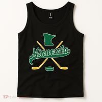 Minnesota State Of Hockey Tank Top thumb 2