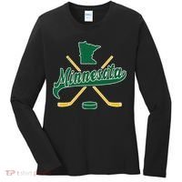 Minnesota State Of Hockey Women's Long Sleeve Shirt thumb 0
