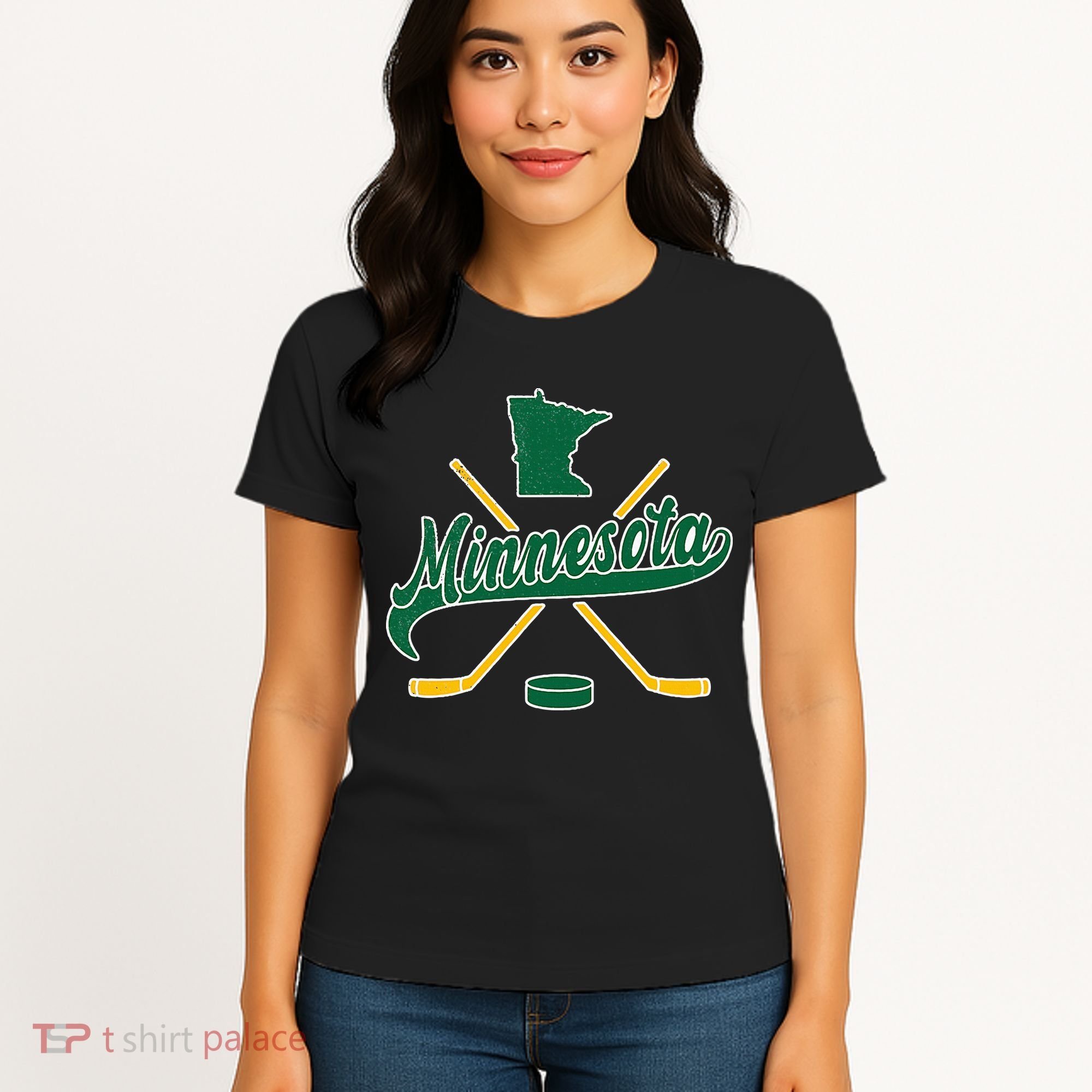 Minnesota State Of Hockey Women's T-Shirt