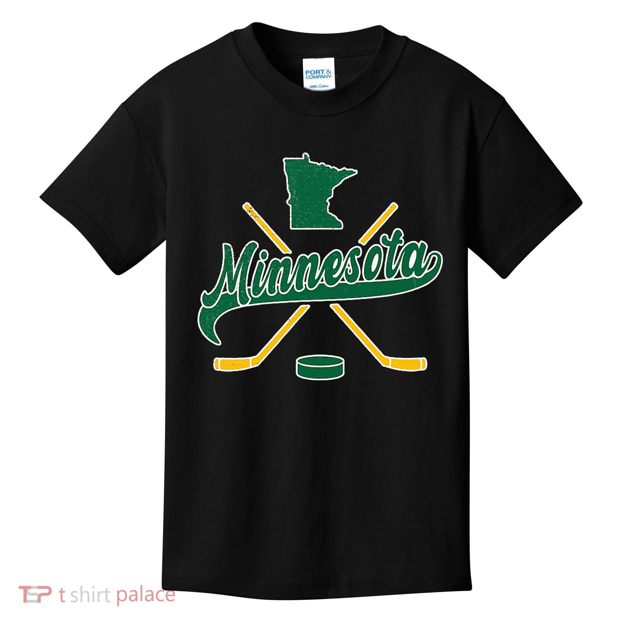 Minnesota State Of Hockey Kids T-Shirt